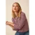 King Louie gestreepte top – rood