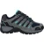 Hi-Tec Corzo Low Pu Suède Wandelschoenen Voor Dames In Cool Grey/Navy Blue/Curacao