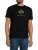 Armani Exchange Slank Grafisch T-Shirt, Zwart