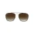 Ray-Ban Zonnebril 3588 905513 Gouden Bovenkant Op Bruin Bruin Verloop Donkerbruin