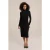 We Fashion Dress Mid Length Black
