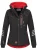 Arctic Seven Outdoorjas  zilvergrijs / rood / zwart