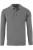 MAERZ Superwash Classic Fit Trui Polokraag lichtgrijs, Effen
