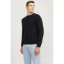 JJ REBEL pullover JREBCALLUM zwart