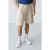 Heren Katoenen Mix Sweatshorts