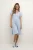 Jurk Regular fit blue white