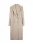 GOBI Cashmere Tussenmantel ‘Double-Breasted Long Coat’  taupe
