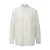 Dames transparante chiffon blouse met opgestikte zakken lange mouwen COMMA