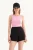 Halternek Cut Out Crop Top