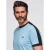 Ombre t-shirt heren – met bies