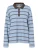 PIECES Shirt ‘PCSadie’  blauw / bruin