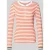 Marc Cain Shirt met lange mouwen met ronde hals en ritssluiting