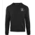 Aquascutum Heren Logo Katoenen Ronde Hals Sweatshirt (Zwart)