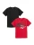 Cool Club Shirt  rood / zwart