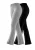 VIVANCE Leggings  grijs gemêleerd / zwart
