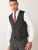 Next Gilet  zwart gemêleerd