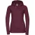 Russell Dames Premium Authentieke Hoodie (3-Lagen Stof) (Bourgondië)