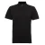 Asquith & Fox Heren Poloshirt met korte mouwen Prestatiemengsel (Zwart)