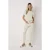 Summum Woman Trousers Sporty Punto Milano (4s1915) Ivory