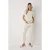 Summum Woman Trousers Sporty Punto Milano (4s1915) Ivory