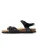 Bayton Sandalen met riem ‘Eos’  zwart