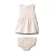 Calvin Klein jurk met bloomer ecru