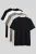 Dames Katoen Elastaan Crew Neck T-Shirt
