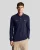 Lyle & Scott marineblauw gecoordineerd logo-poloshirt met lange mouwen