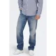 ONLY & SONS ONSEDGE straight leg jeans dark medium blue denim