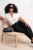 Trendyol Curve Dames Ecru Effen Kort Getailleerd Grote maten Blouses