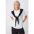 TRENDYOLMİLLA Dames Ecru Effen Kort Oversized T-shirts