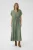 Jurk Feminine green