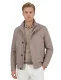 Zomerjas Bugatti wijde fit beige knopen en rits