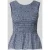 Marc O’Polo DENIM slim fit blousetop van katoenmix