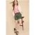 White Stuff Mollie Combat Shorts Mid Green