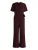 Cartoon Jumpsuit  aubergine