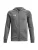 UNDER ARMOUR Sportief sweatvest ‘Rival’  grijs gemêleerd / wit