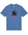 Watapparel Shirt ‘Cat’  lichtblauw / oranje / zwart