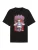 PUMA Functioneel shirt ‘Melo Phoenix’  lila / vuurrood / zwart / wit