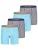 Happy Shorts Boxershorts  marine / aqua / mosterd