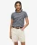 Superdry Vrouwen Gestreept Essential T-shirt met Logo Blauw