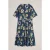 White Stuff Naya Jersey Dress Navy Print