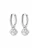Hey Happiness Oorbellen  zilver