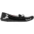 Miu Miu Loafers met Crystal Detail in Zwart Patentleer
