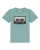 watabout.kids Shirt ‘Retro Kassette’  turquoise / geel / smaragd / zwart