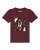 watabout.kids Shirt ‘Rakete’  lichtblauw / rood / merlot / wit