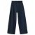 Mango Kids casual broek donkerblauw met textuur