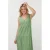 Esqualo midi jurk groen
