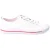 Diesel Heren S-Athos Canvas sportschoenen met streepdetail (Wit)