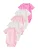 Next Rompertje/body  pink / fuchsia / rosa / wit